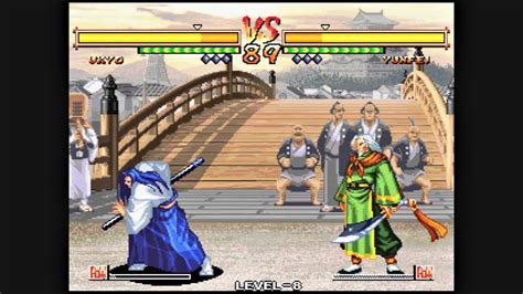 Tachibana Ukyo Vs Liu Yunfei Hardest Ai Samurai Shodown V Youtube