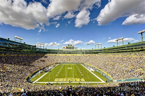 0538 Lambeau Field Photograph By Steve Sturgill Fine Art America