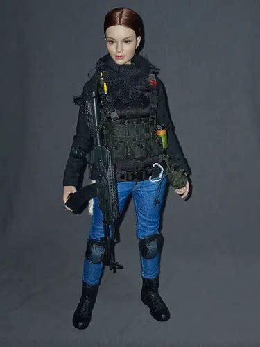 Figura Escala Kitbash Femenina No Hot Toys Meses Sin Inter S