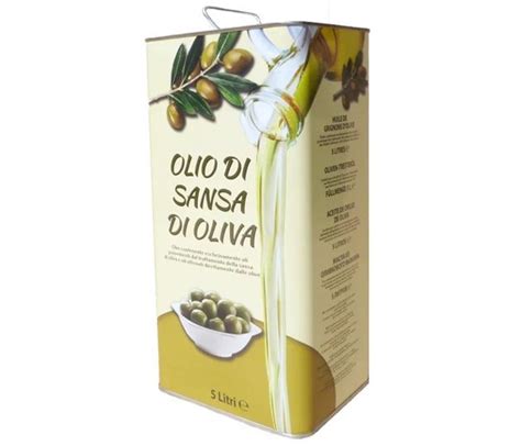 Оливковое масло для жарки Olio di sansa di oliva 5 л ( Италия ...