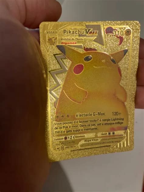 CARTE POKÉMON PIKACHU VMax FA 044 185 Voltage Éclatant PCA 9 5 10 EUR