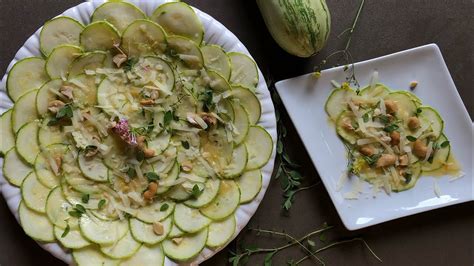 Receita De Carpaccio De Abobrinha