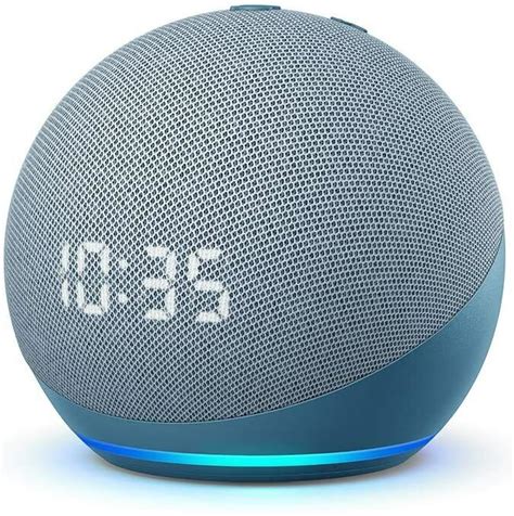 Alexa Echo Dot Ta Generacion Con Reloj Online Fabricadascasas