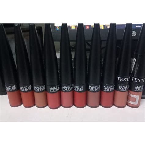 Jual Make Up For Ever Rouge Artist Liquid Matte Lipstick Shopee Indonesia