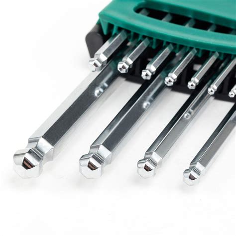 Sata Pc Sae Long Ball Point Hex Key Set Albawardi