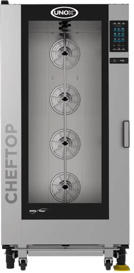 Unox Cheftop Plus Xevl Gprs Gas Combi Oven Gn Tray