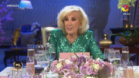 La Emoci N De Mirtha Legrand Al Hablar Del Cari O Que Recibe Del