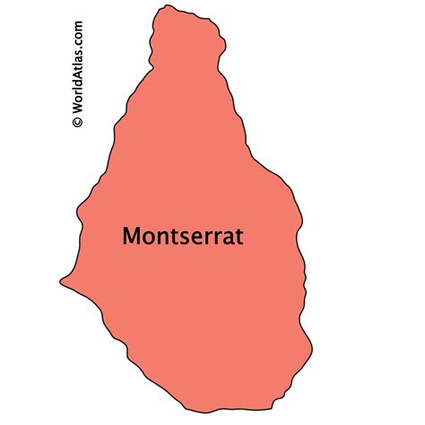 Where Is Montserrat On The World Map United States Map