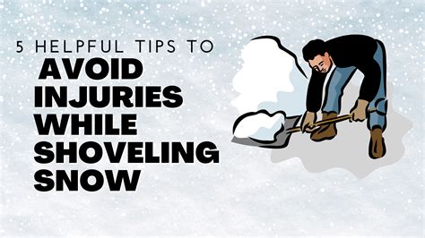 5 Tips For Safe Snow Shoveling Spine And Joint Institute