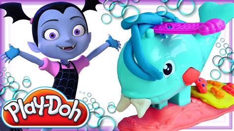 Play Doh And Vampirina Disney • Spotkanie Z Wielorybem • Bajki Dla Dzieci Youtube