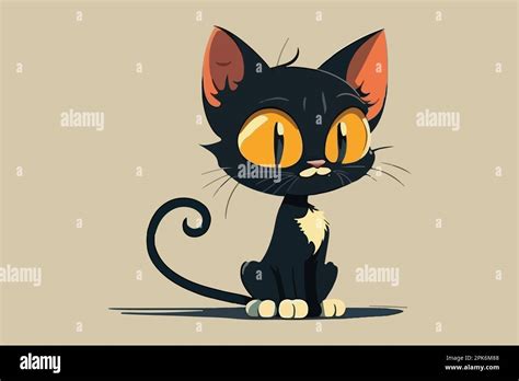 Gato De Cuerpo Completo Personaje De Dibujos Animados Ilustraci N