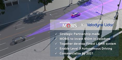 Hyundai Mobis Invests Us M Velodyne Lidar To Build Lidar Product For