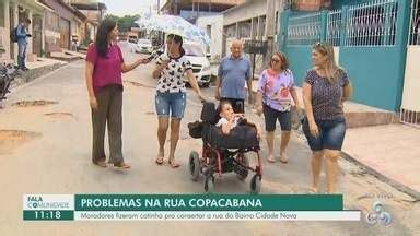 JAM 1ª edição Fala Comunidade Moradores denunciam rua esburacada em