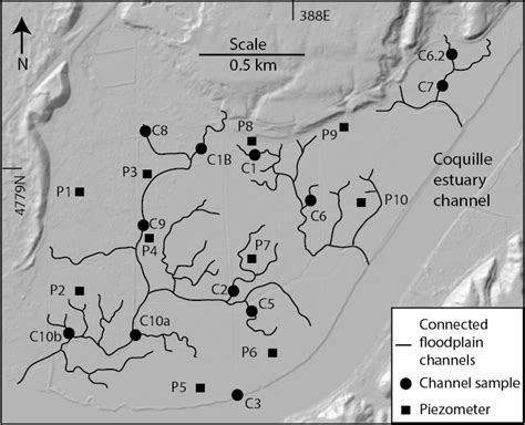 Channel Water Quality Testing Sites In The Ni Les Tun Unit Channel