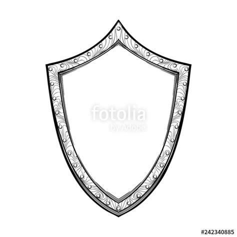 Medieval Shield Drawing at PaintingValley.com | Explore collection of Medieval Shield Drawing