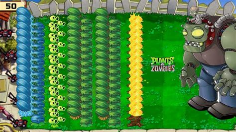 Plants Vs Zombies Hack Winter Melon X Threepeater X Melon Pult Vs Dr