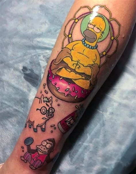 Tatouages de dessins animés motifs et significations comment choisir