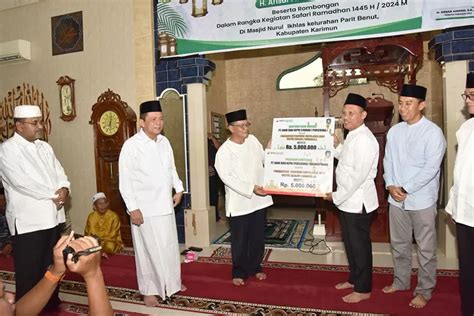 Kunker Ke Karimun Direksi Brk Syariah Lanjutkan Safari Ramadan Bersama