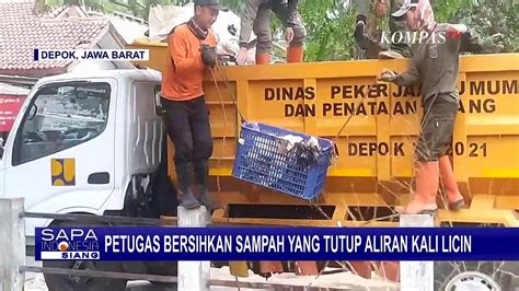 Tumpukan Sampah Di Kali Licin Capai 6 Kubik 30 Petugas Dari Satgas