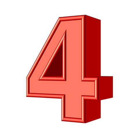 Download Four, 4, Number. Royalty-Free Stock Illustration Image - Pixabay