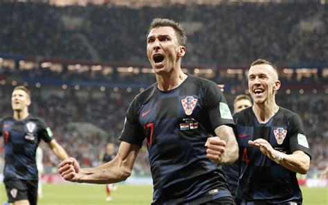 Download wallpapers Mario Mandzukic, 4k, Croatian national football ...