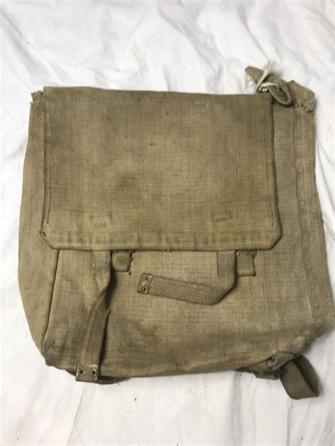 Chase Militaria WW2 BRITISH 37 PATTERN LARGE CANVAS BAG