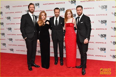 Amy Adams & Tom Ford's 'Nocturnal Animals' Cast Premiere Film in London ...