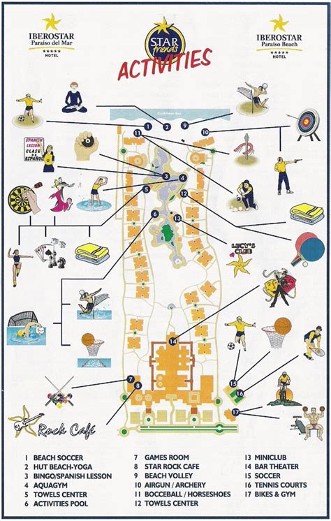 Map Of Iberostar Paraiso Complex