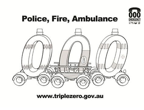 Call Triple Zero (000) in case of emergency. You can download and print this 'Triple Zero ...