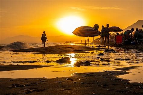 Playa Atardecer Oceano Foto Gratis En Pixabay Pixabay