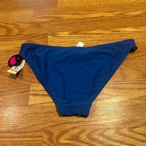 No Boundaries Women S Blue Bikini And Tankini Bottoms Depop