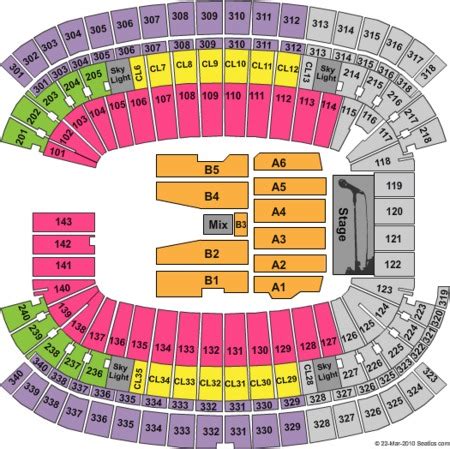 Gillette Stadium Tickets and Gillette Stadium Seating Charts - 2024 ...