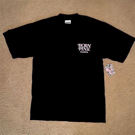 Blackpink X Verdy Seoul Born Pink Limited Edition Tee Women S Fashion