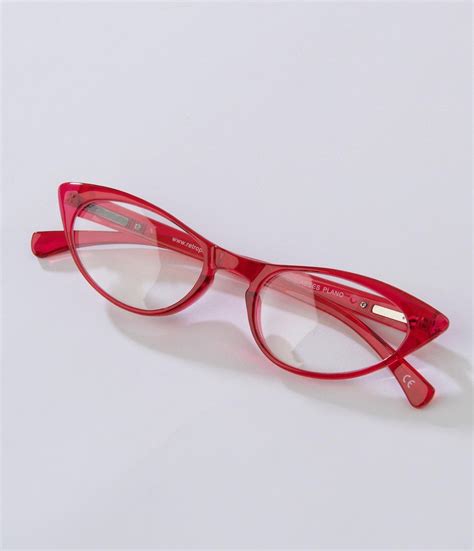 Red Cat Eye Glasses – Unique Vintage