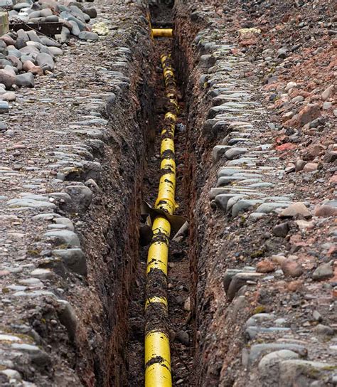 Underground Gas Line Installation