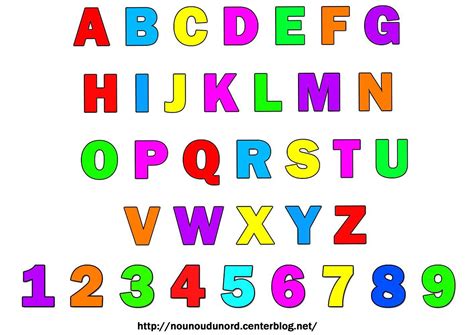 Lettre De L Alphabet A Imprimer Et Decouper