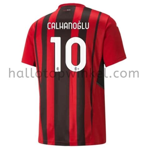 Ac Milan Voetbalshirt Hakan Calhanoglu Thuis Tenue Korte Mouw