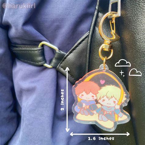 Given Chibi Keychains Pairings Mafuyu X Uenoyama Yuki X Etsy Uk