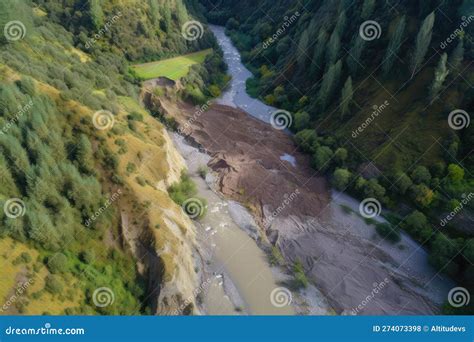 Landslide Blocks the Flow of a River, Creating New Ecosystem and ...