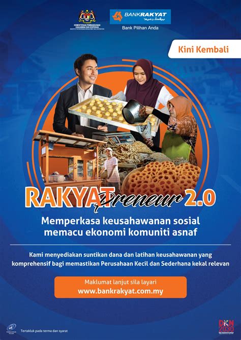 RAKYATpreneur 2 0 Peruntuk Dana RM2 Juta Untuk Usahawan Asnaf