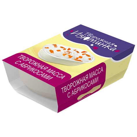 Творожная масса Творожная изюминка с абрикосами | отзывы