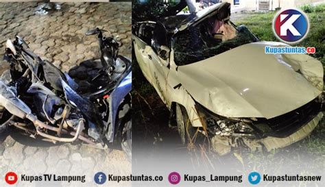 Kupas Tuntas Mobil Sedan Tabrak Motor Di Kedaton Bandar Lampung