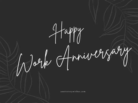 70 Happy Work Anniversary Messageswishes And Quotes Anniversary Wishes