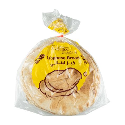 Buy Modern Bakery Lebanese White Bread Big 6 Pieces Online In Uae Talabat Uae