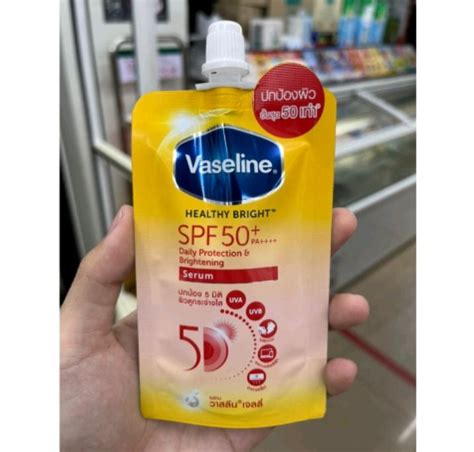 Vaseline Healthy Bright SPF 50 PA Kemasan Sachet Lazada Indonesia