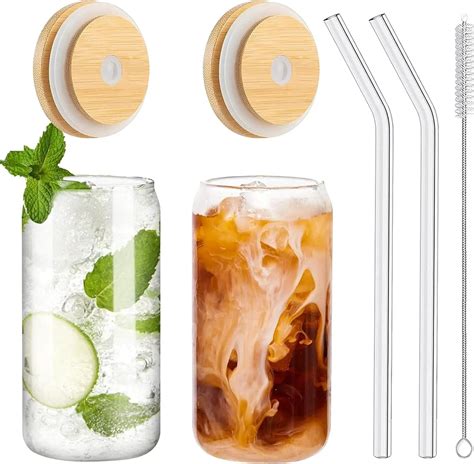 Glass Cups With Lids And Straws - Buy Glass Cups With Lids And Straws ...