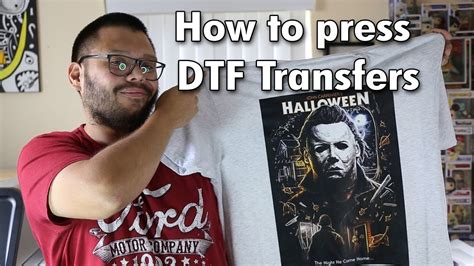 How To Press Dtf Transfers Pressing Direct To Film Prints Full Color