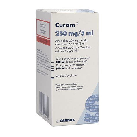 Curam 250 Mg 5ml Polvo Para Suspensión Oral Theme Farmacias Theme