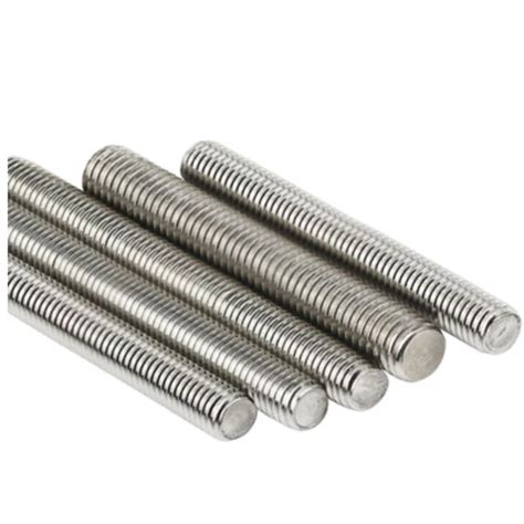 Threaded Rods Threaded Studs Stainless 304G Threaded Rod Bar DIY 10mm