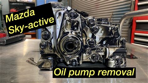 Mazda Oil Pump Removal P De Youtube